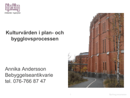 Presentation - Kalmar läns museum