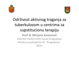 Slide 1 - www . tbc . zdravlje. gov . rs