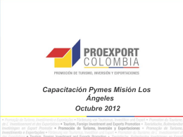 Derechos reservados Proexport Colombia 2012