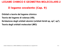Legame chimico e geometria molecolare-2
