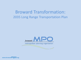 2035 Long Range Transportation Plan