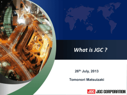 What is JGC - Japan Center. Vladivostok