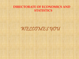 Sri. B G Krishna Murthy DD CNL HO - Directorate of Economics and