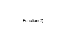 Function(2) - Teknik Elektro UGM