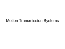 Motion Transmission