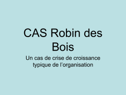 CAS Robin des Bois