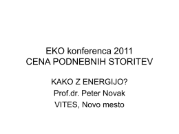 PPT00PeterNovak - Eko Konferenca