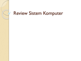 01-Review Sistem Komputer - Elista
