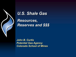 Gas Shales - Colorado Law