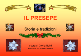 Il Presepe - Storia e Tradizione