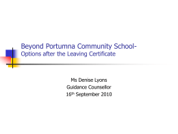 - Portumna Community School