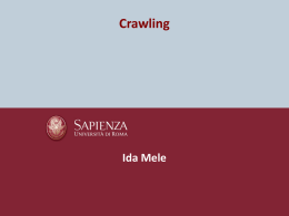 Crawling - Sapienza