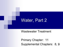 T2 Wastewater Treatment stu