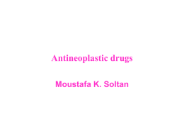 Antineoplastic drugs