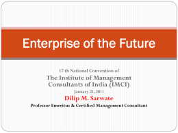 Enterprise of the Future IMCI