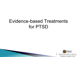 Evidence-based Treatment Options for Trauma