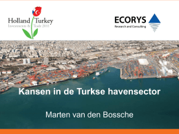 Turkse havensector zal flink groeien Turkish port