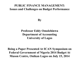 Powerpoint PUBLIC FINANCE MANAGEMENT ppt