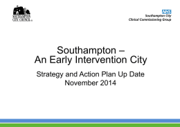 Lead - Southampton Voluntary Services