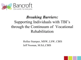 Click here to the Breaking Barriers Presentation
