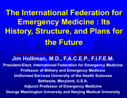 View - International Federation for Emergency Medicine