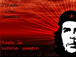 El Ché Guevara (María Sola)