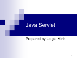 Java Servlet - nvidia