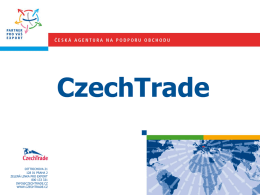 CzechTrade - prezentace