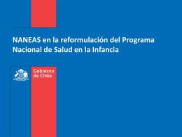Presentacion NANEAS 2. - Servicio de Salud Coquimbo