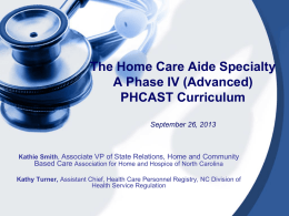 Home-Care-Aide-Session - North Carolina Community College