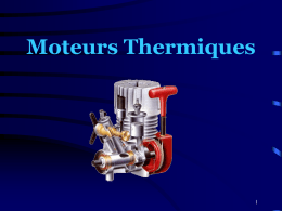 II -Les moteurs thermiques - Bienvenue sur le site de Pauline BUIS