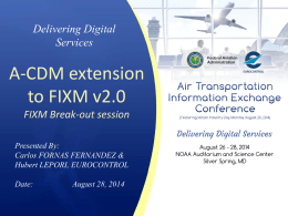 FIXM Extension