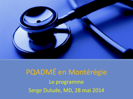 Dr Serge Dulude
