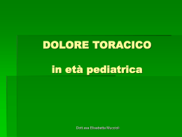 dolore toracico - PediatriaMuccioli