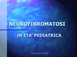 neurofibromatosi – manifestazioni cutanee