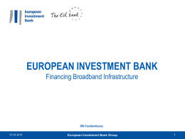 Martin Brunkhorst_Director of the European Investment Bank (EIB)