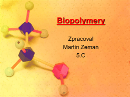 BIOPLOLYMERY(Zeman M..