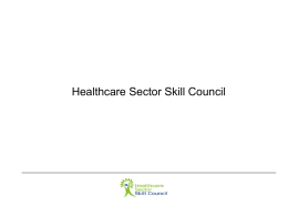 Health Care Sector Skill Council - DDU-GKY