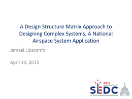 - SEDC Conference 2014