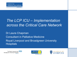 The LCP ICU