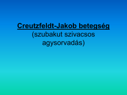 Creutzfeldt-Jakob betegség