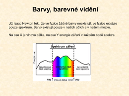 Barvy - prezentace