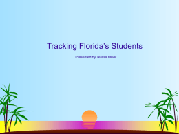 Florida Education & Training Placement Information Program FETPIP