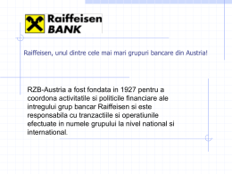 Raiffeisen - profs.info.uaic.ro