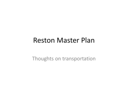 Reston Master Plan