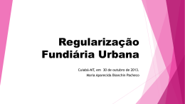Regularizacao Fundiaria Urbana - Maria Aparecida - anoreg
