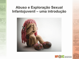 Abuso e exploração sexual