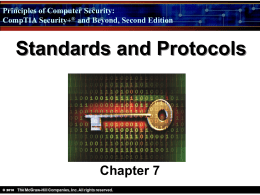 Standards and Protocols - Digital Locker and Personal Web Space