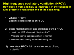 4) HFOV for LPV and OLC