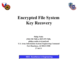 Encrypting File System
